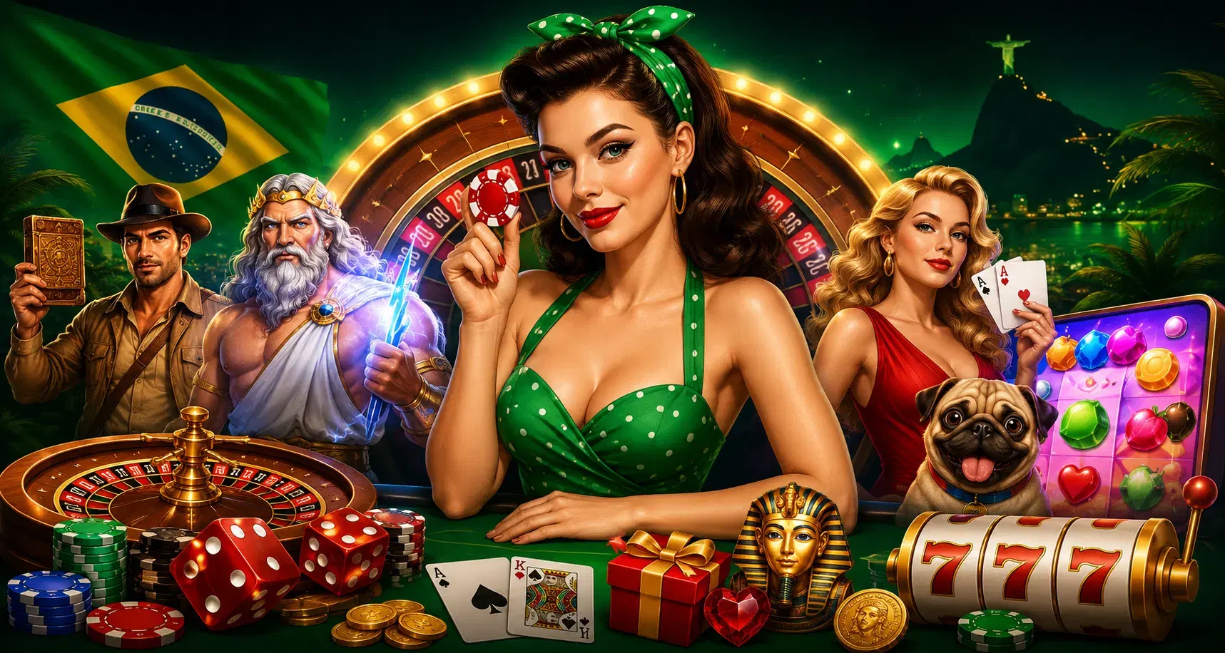 Pin Up Brazil casino games overview