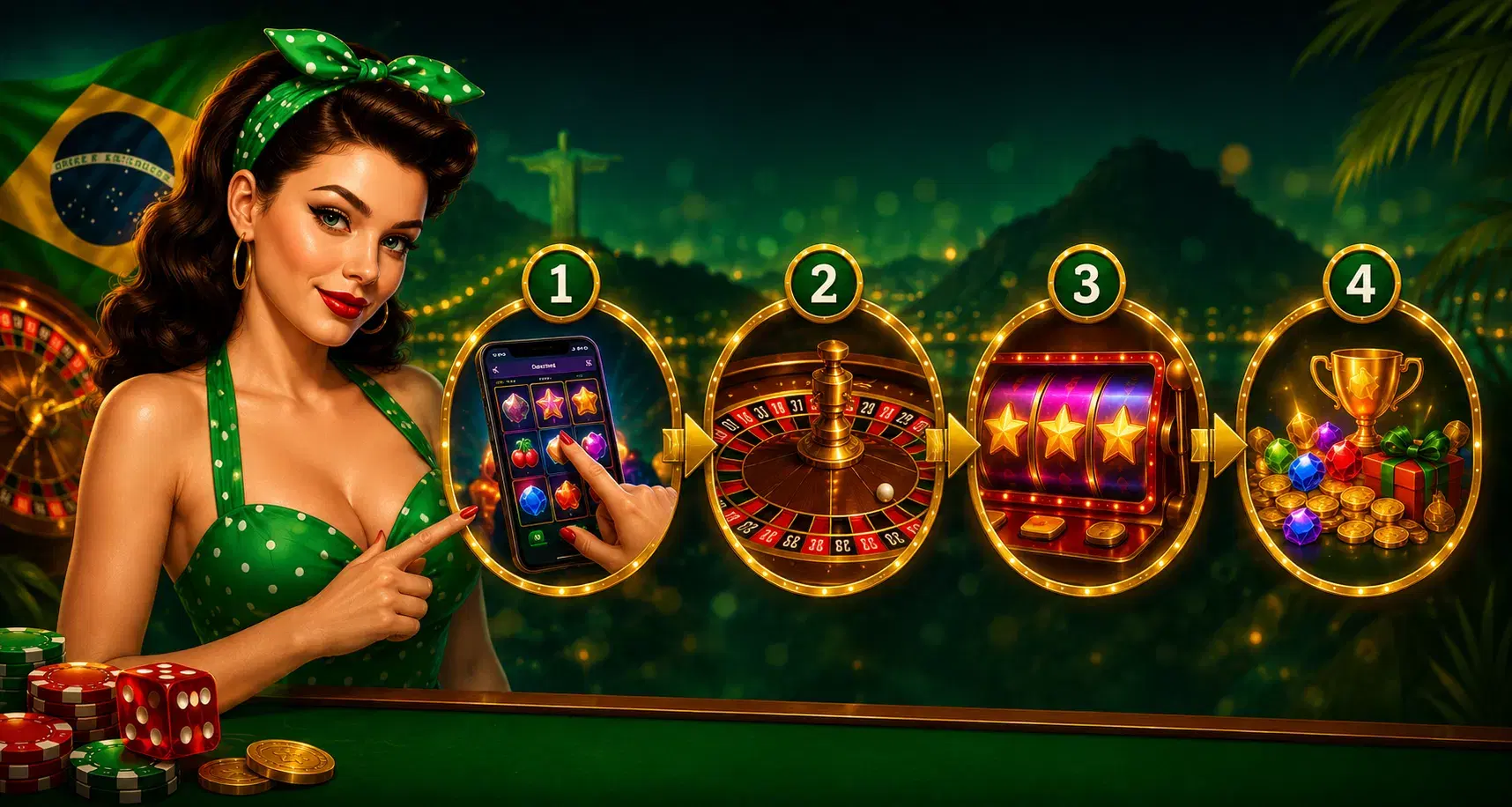 Pin Up Brazil: step-by-step guide to start playing
